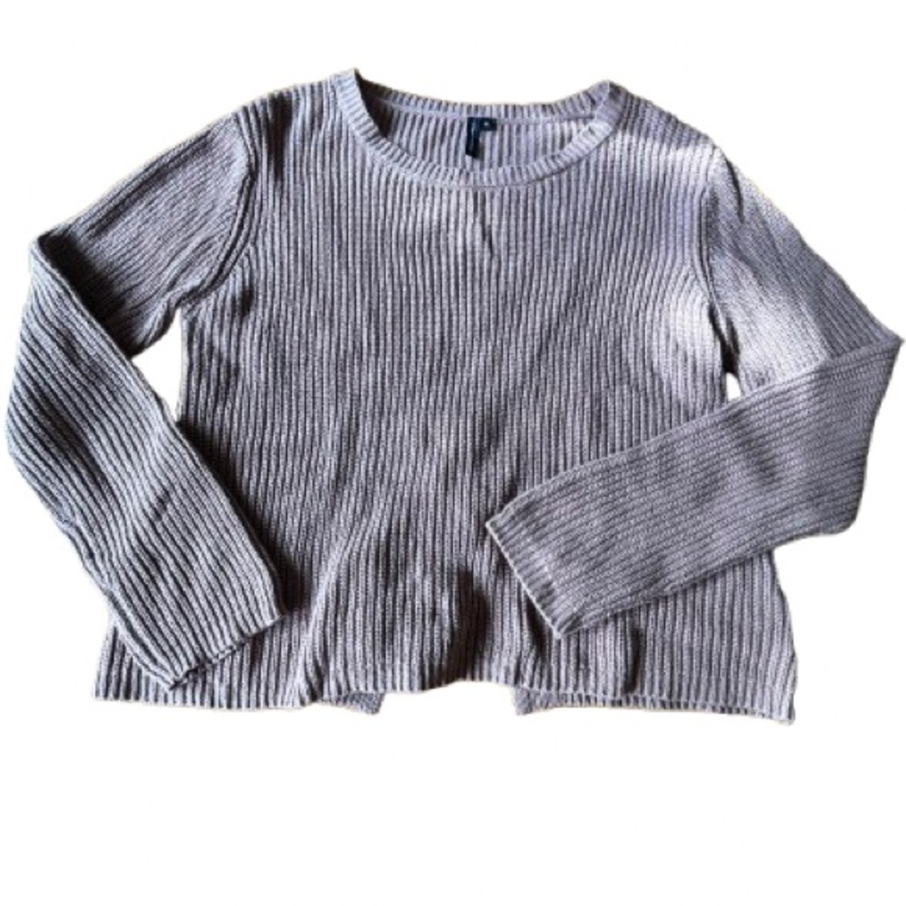 Moon and Madison Ribbed Knit Sweater - Size Large